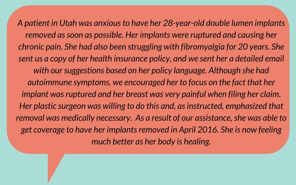 Breast Implant Removal Insurance Coverage